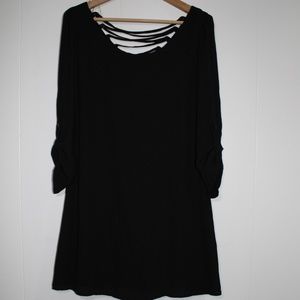 Long Sleeve Black Dress